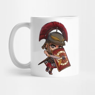 Cute Charging Roman Empire Legionary - Soldier Warrior History Italy Mug